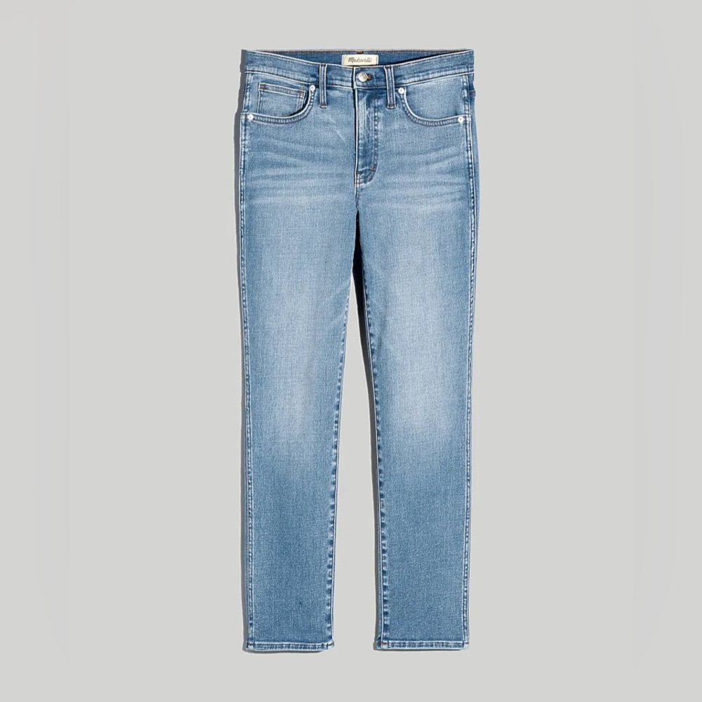 NWT - Madewell Midrise stovepipe jeans size 25